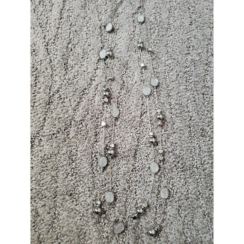 Sparkly Silver Necklace